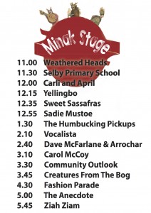 Minak stage schedule